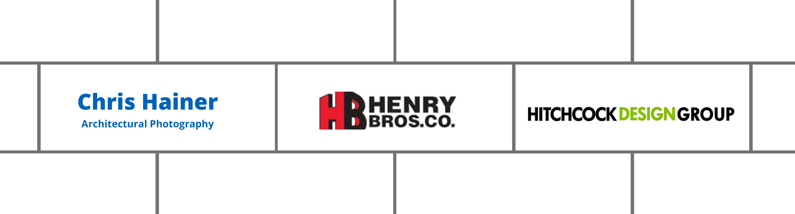 Chris Hainer, Henry Bros., Hitchcock logoslogos